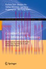 [PDF]Cognitive Systems and Information Processing: 6th International Conference, ICCSIP 2021, S...