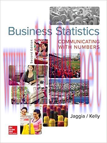 (PDF)Business Statistics 2nd Edition by Sanjiv Jaggia