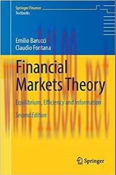 (PDF)Financial Markets Theory: Equilibrium, Efficiency and Information (Springer Finance) 2nd E...