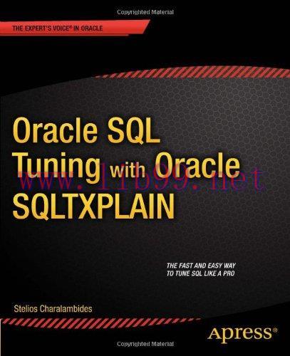 [FOX-Ebook]Oracle SQL Tuning with Oracle SQLTXPLAIN