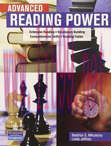 [FOX-Ebook]Advanced Reading Power: Extensive Reading, Vocabulary Building, Comprehension Skills...