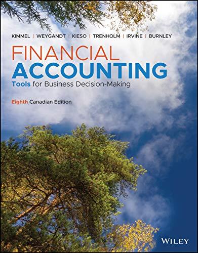 Financial Accounting Tools for Business Decision Making, 8th Canadian Edition