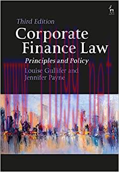 (PDF)Corporate Finance Law: Principles and Policy