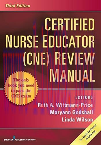 [AME]Certified Nurse Educator (CNE) Review Manual, Third Edition (Original PDF)