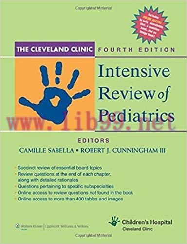 [PDF]The Cleveland Clinic Intensive Review of Pediatrics 4TH EDITION