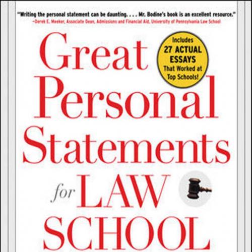 Great Personal Statements for Law School
