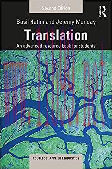 (PDF)Translation: An advanced resource book for students (Routledge Applied Linguistics)