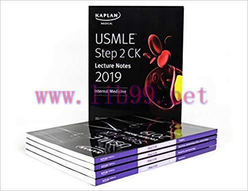 [PDF]Kaplan USMLE Step 2 CK Lecture Notes 5-book set, 2019 Edition