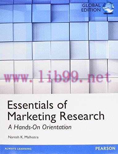 [FOX-Ebook]Essentials of Marketing Research: A Hands-On Orientation, Global Edition