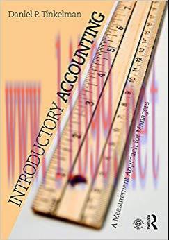 (PDF)Introductory Accounting: A Measurement Approach for Managers 1st Edition