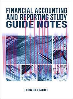 (PDF)Financial Accounting and Reporting Study Guide Notes Study Guide Edition
