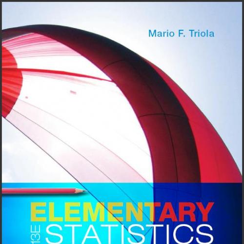 (Test Bank)Elementary Statistics 13th Edition by Mario F. Triola.zip