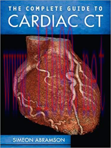 (PDF)The Complete Guide to Cardiac CT 1st Edition