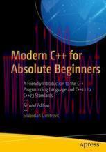 [PDF]Modern C++ for Absolute Beginners: A Friendly Introduction to the C++ Programming Language...