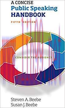 (PDF)Concise Public Speaking Handbook, A 5th Edition