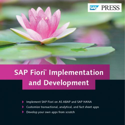 SAP Press SAP Fiori Implementation and Development 1493212486