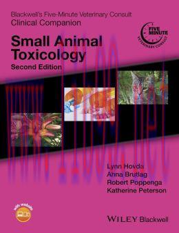 [AME]Blackwell's Five-Minute Veterinary Consult Clinical Companion: Small Animal Toxicology, 2n...