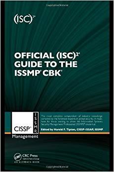 (PDF)Official (ISC)2&reg; Guide to the ISSMP&reg; CBK&reg; ((ISC)2 Press) 1st Edition
