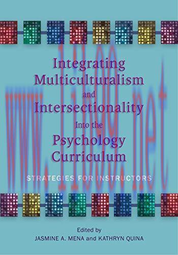 [AME]Integrating Multiculturalism and Intersectionality Into the Psychology Curriculum: Strateg...