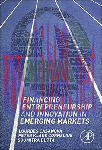 (PDF)Financing Entrepreneurship and Innovation in Emerging Markets 1st Edition