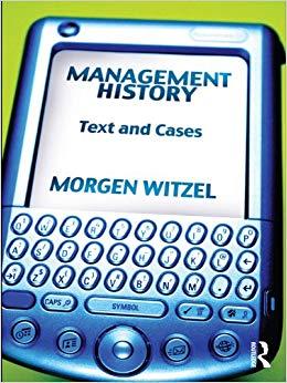 (PDF)Management History Text and Cases 1st Edition