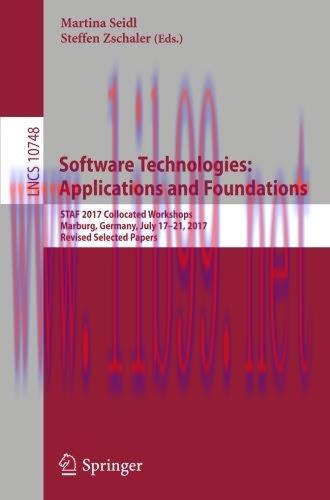 [FOX-Ebook]Software Technologies: Applications and Foundations