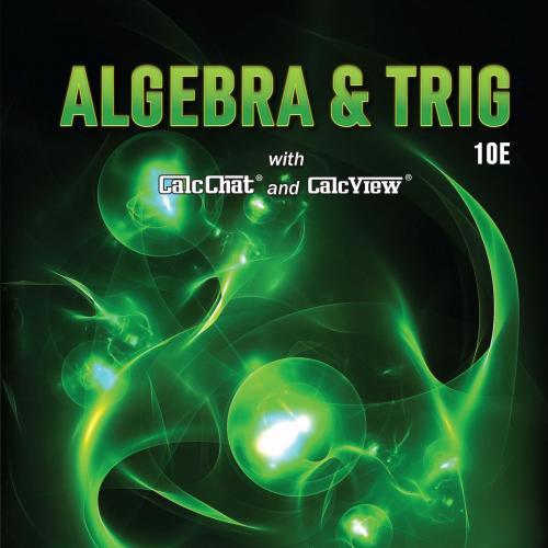 Algebra - Trigonometry 10th edition - Ron Larson