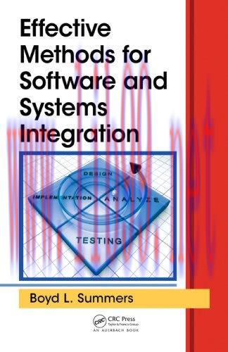 [FOX-Ebook]Effective Methods for Software and Systems Integration