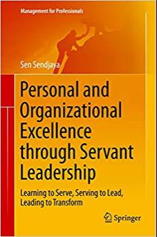 (PDF)Personal and Organizational Excellence through Servant Leadership Learning to Serve, Servi...