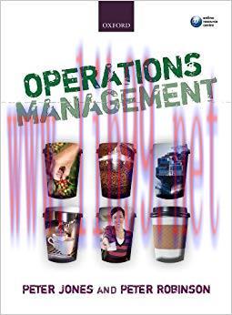 (PDF)Operations Management 1st Edition