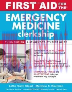 [AME]First Aid for the Emergency Medicine Clerkship, Third Edition (First Aid Series)