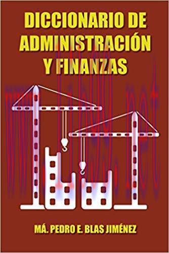 (PDF)Diccionario De Administración Y Finanzas (Spanish Edition)