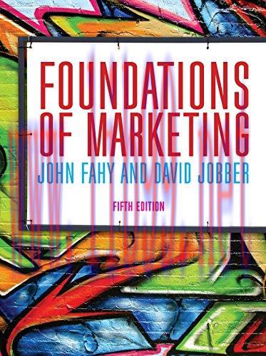 [FOX-Ebook]Foundations of Marketing, 5th Edition