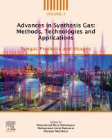 [PDF]Advances in Synthesis Gas : Methods, Technologies and Applications