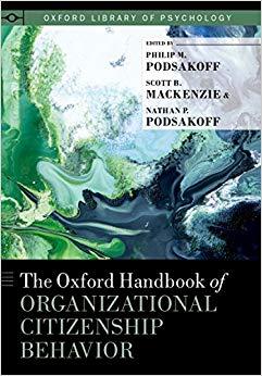 (PDF)The Oxford Handbook of Organizational Citizenship Behavior (Oxford Library of Psychology) ...