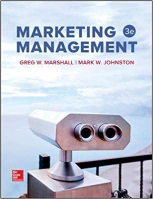 Marketing Management 3rd edition [Greg Marshall]