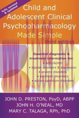 [AME]Child and Adolescent Clinical Psychopharmacology Made Simple, 3rd Edition