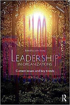 (PDF)Leadership in Organizations: Current Issues and Key Trends 3rd Edition