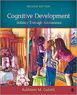 (PDF)Cognitive Development: Infancy Through Adolescence 2nd Edition
