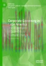 [PDF]Corporate Governing in Latin America: The Importance of Scandals to Institute Change