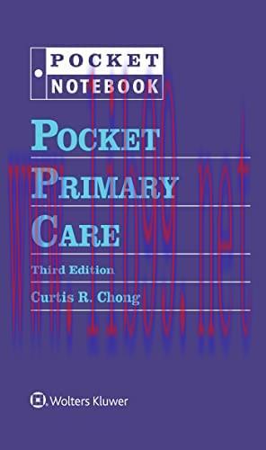[AME]Pocket Primary Care, 3rd Edition (EPUB3)