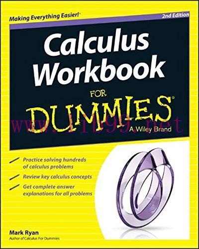 [FOX-Ebook]Calculus Workbook For Dummies, 2nd Edition