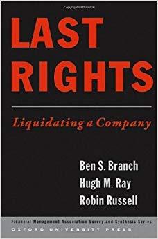 (PDF)Last Rights Liquidating a Company (Financial Management Association Survey and Synthesis) ...