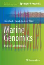 [PDF]Marine Genomics: Methods and Protocols