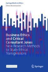 [PDF]Business Ethics and Critical Consultant Jokes: New Research Methods to Study Ethical Trans...
