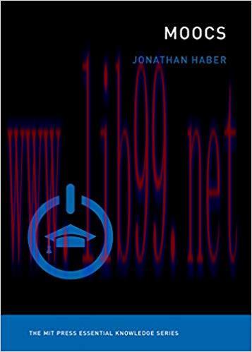 MOOCs (MIT Press Essential Knowledge series) 1st Edition,