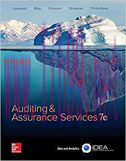 (PDF)Auditing & Assurance Services 7th Edition