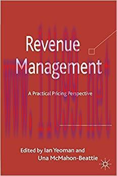 (PDF)Revenue Management: A Practical Pricing Perspective 2011 Edition