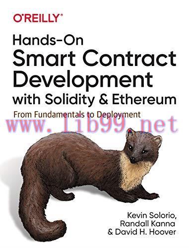 [FOX-Ebook]Hands-On Smart Contract Development with Solidity and Ethereum
