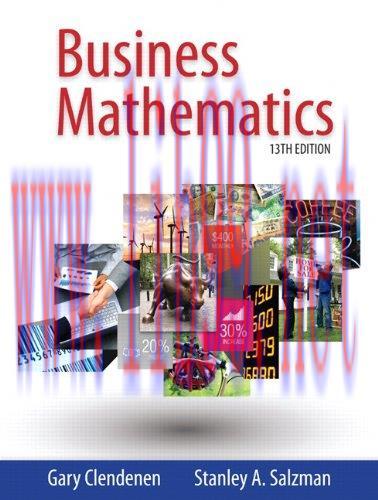 [FOX-Ebook]Business Mathematics, 13th Global Edition
